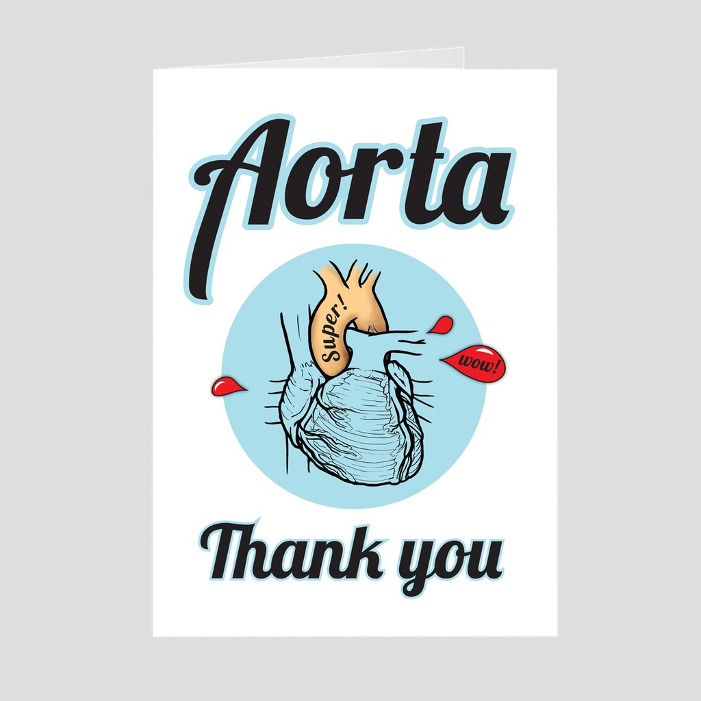 Aorta Thank you! (10 card pack)